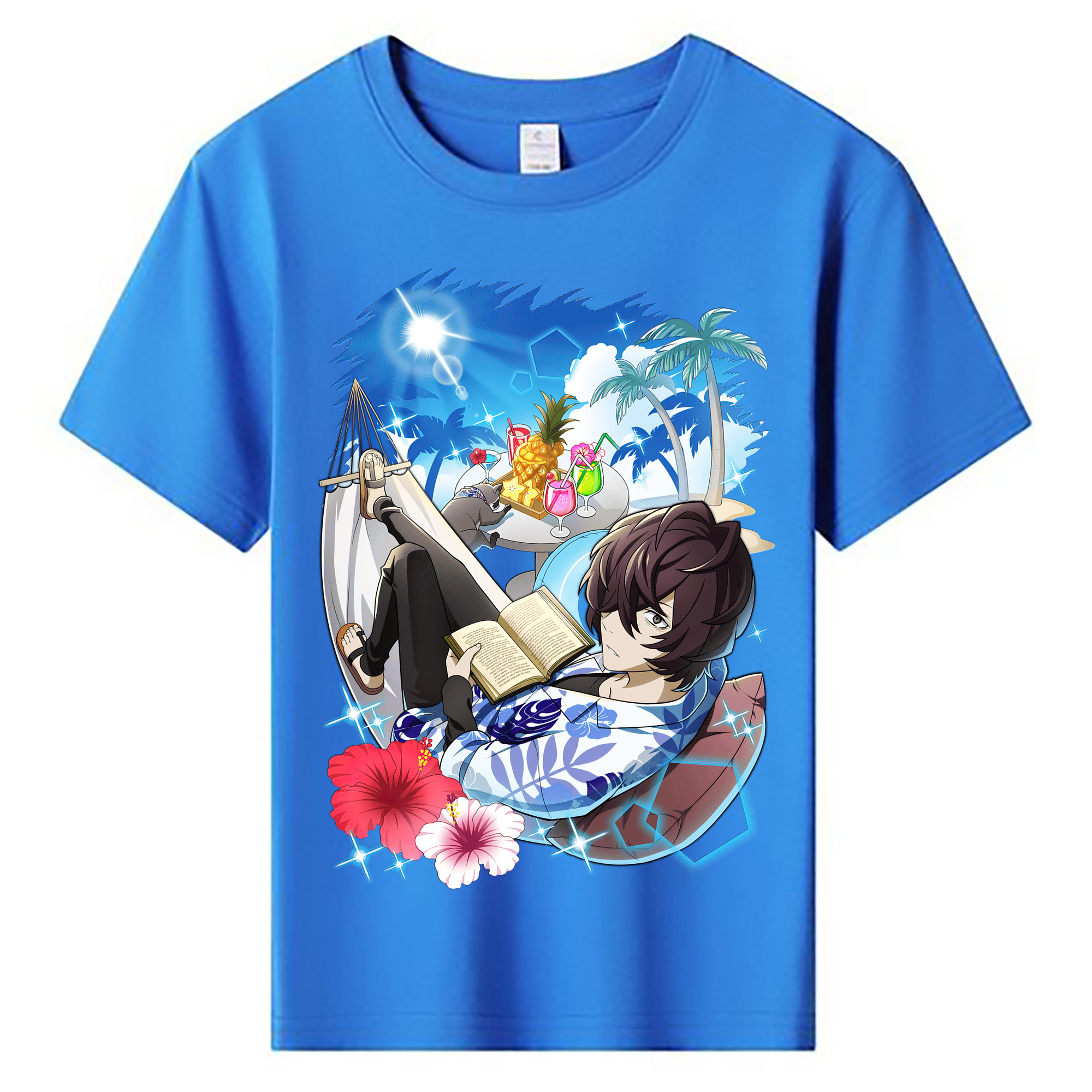 （画像用） 文豪ストレイドッグス Bungo Stray Dogs 綿100％キッズTシャツ（フロントプリント）